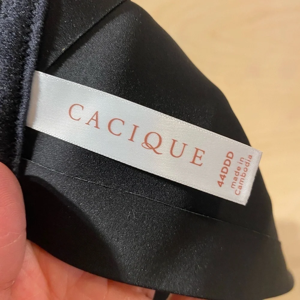 Cacique Lightly Lined Full Coverage Wire Bra 44 DDD (KK)